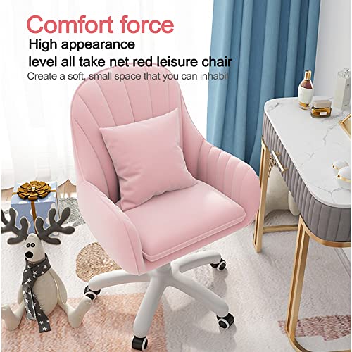Mid-Back Upholstered Swivel Task Chair for Home Office N37900