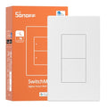 SONOFF Zigbee Smart Light Switch, Required SONOFF Zigbee Hub, Interruptor Inteligente, Smart Switch No Neutral or with Neutral, Voice Control with Alexa Google Home, Zigbee Switch ZBM5-3C-120W