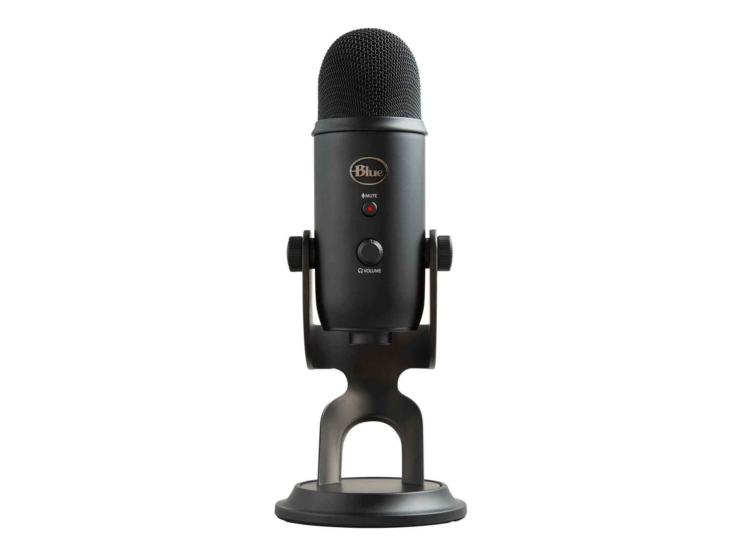 Blue Yeti USB Microphone Blackout - Megean
