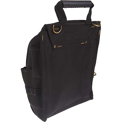 CLC Custom Leathercraft 1509 Zippered Electricians Tool Pouch, 21 Pocket, Black O688081