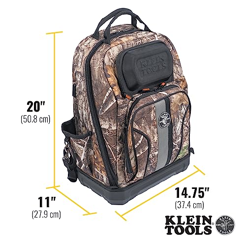 Klein Tools 55421BP-14 Tool Backpack, Heavy Duty, 39 Pockets S772