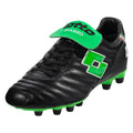 Lotto Stadio OG Made in Italy FG Firm Ground Soccer Cleat Black/Spring Green - 11