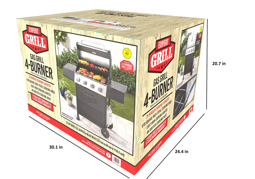 Expert Grill 4 Burner Propane Gas Grill U111