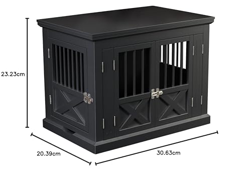 zoovilla Merry Products Triple Door Medium Dog Crate White W840633