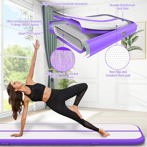 Air Mat Tumble Track with Electric Air Pump for Home Use M5837