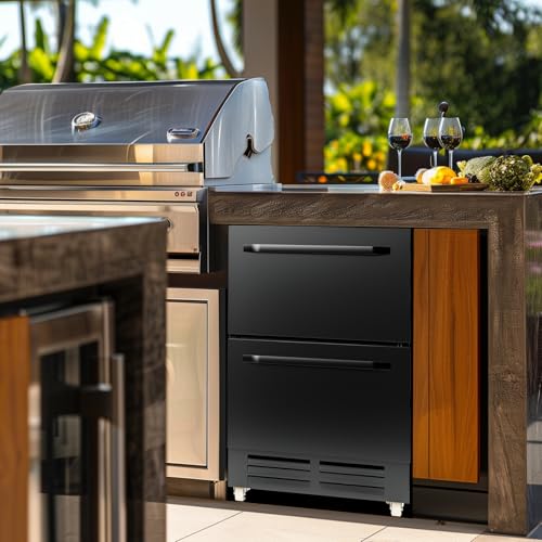 Electric Humidor Cabinet 35L with Digital LED Screen and Humidity Control C6096