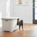 Frisco Multi-Function Covered Cat Litter Box, 29-in, With Tray