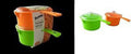 Set of 2 Microwave Saucepan With Lid 27 Ounce Store Heat and Eat 800ml each