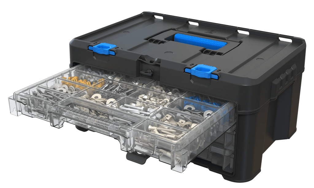 Hart Stack System 3 Case Parts and Tool Box Organizer Z119335