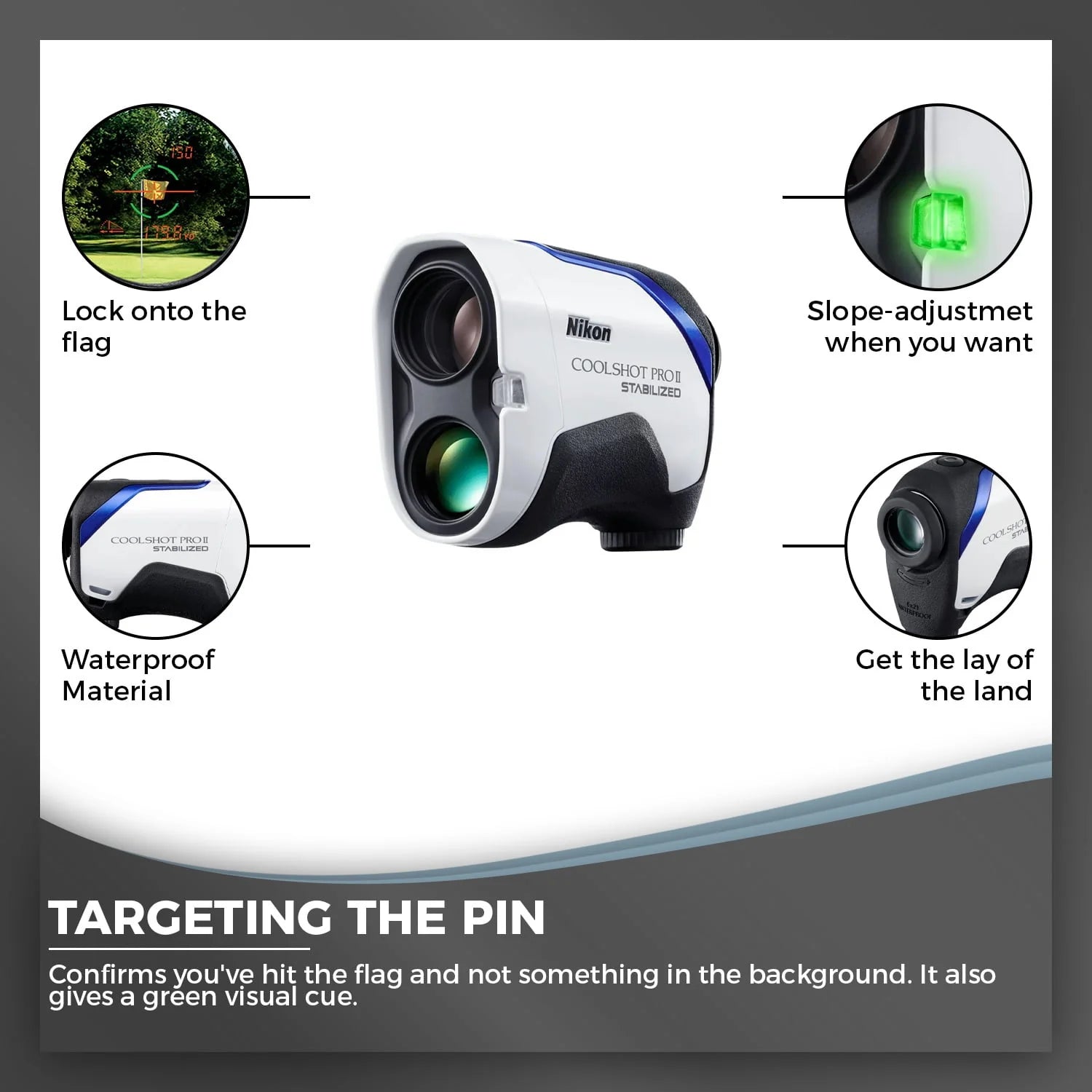 Nikon COOLSHOT PROII STABILIZED Rangefinder V125
