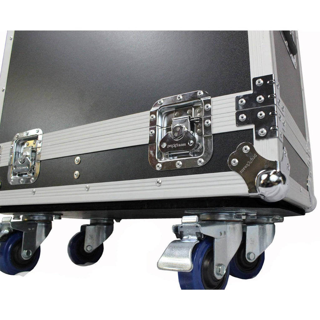 Prox ATA Style Flight Case for 2x QSC K10 Speakers B30130