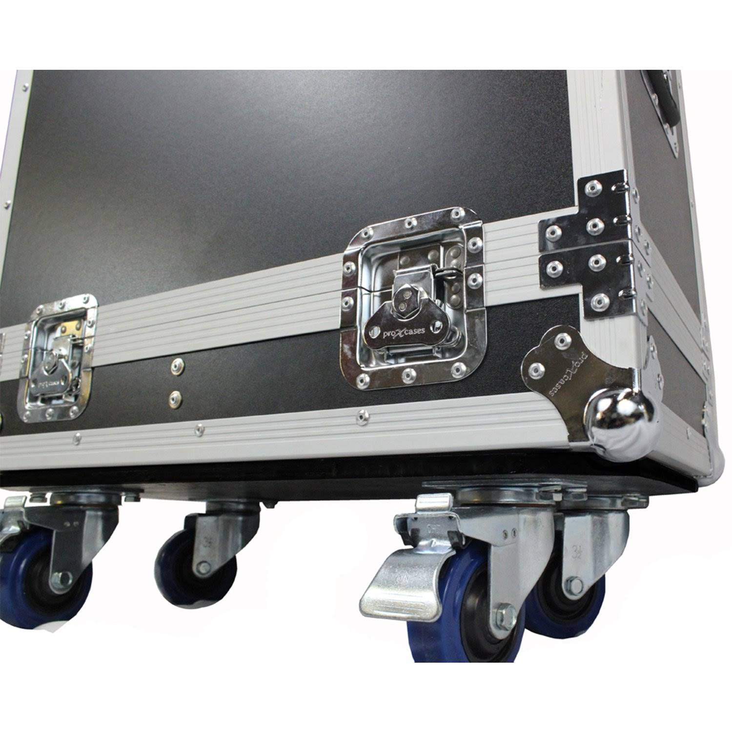 Prox ATA Style Flight Case for 2x QSC K10 Speakers B30130