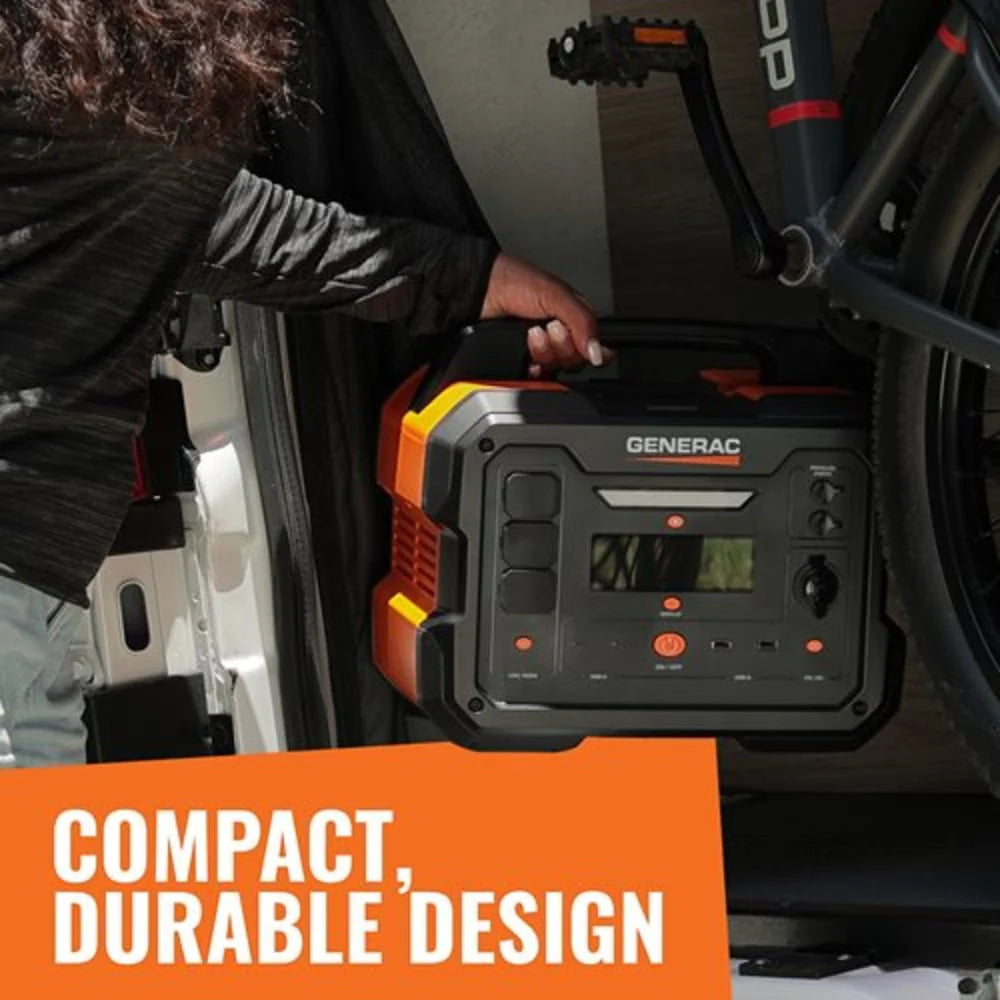 Generac 8025 Power Station 1086Wh Portable Generator D9365