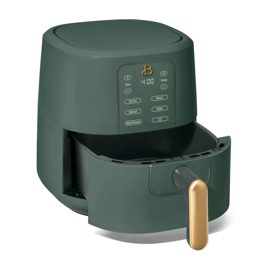 Beautiful 3 Qt Air Fryer with TurboCrisp Technology, White Icing by Drew Barrymore Q720518