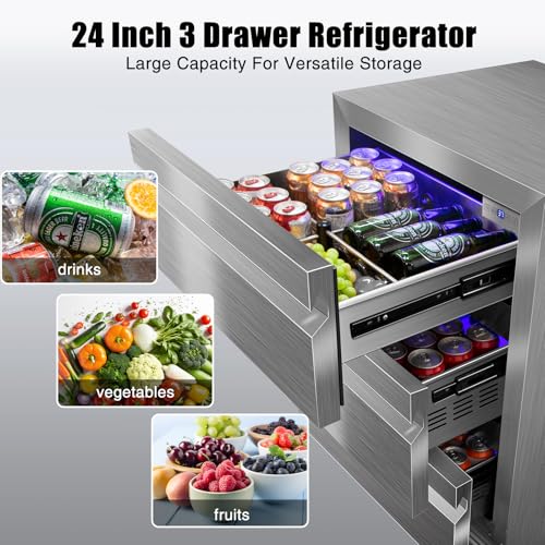 Electric Humidor Cabinet 35L with Digital LED Screen and Humidity Control C6096
