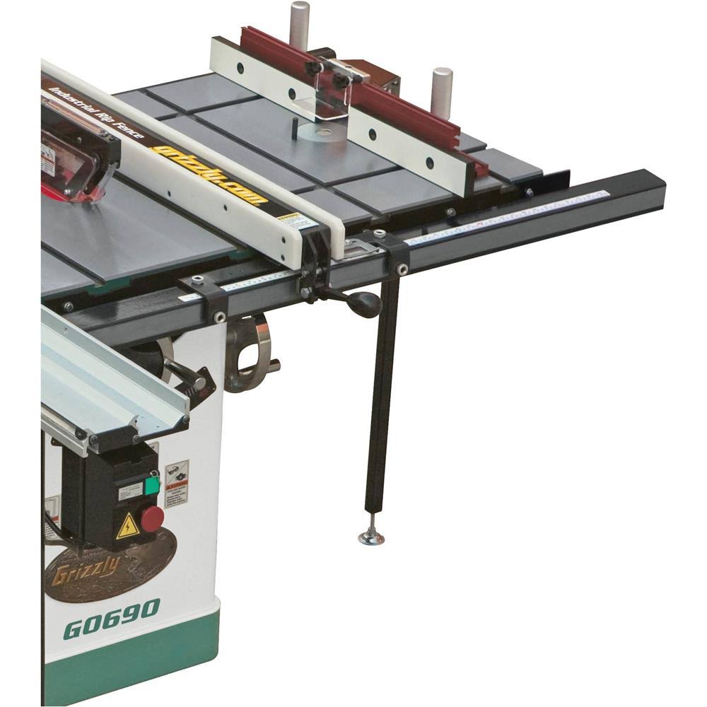 Grizzly T10222 20x22 x 27x22 Router Extension Table for Table Saw