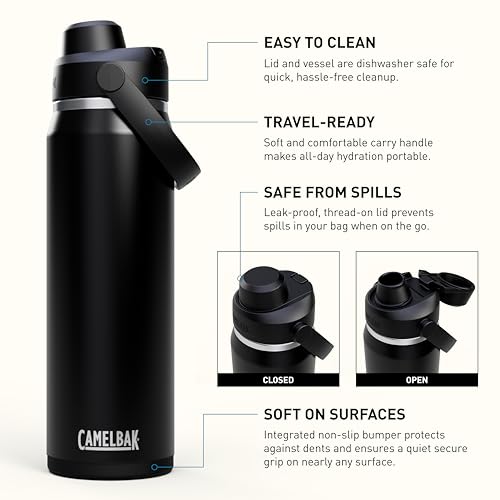 CamelBak Thrive Chug Insulated Stainless Steel Water Bottle 32oz Sky Blue K9074