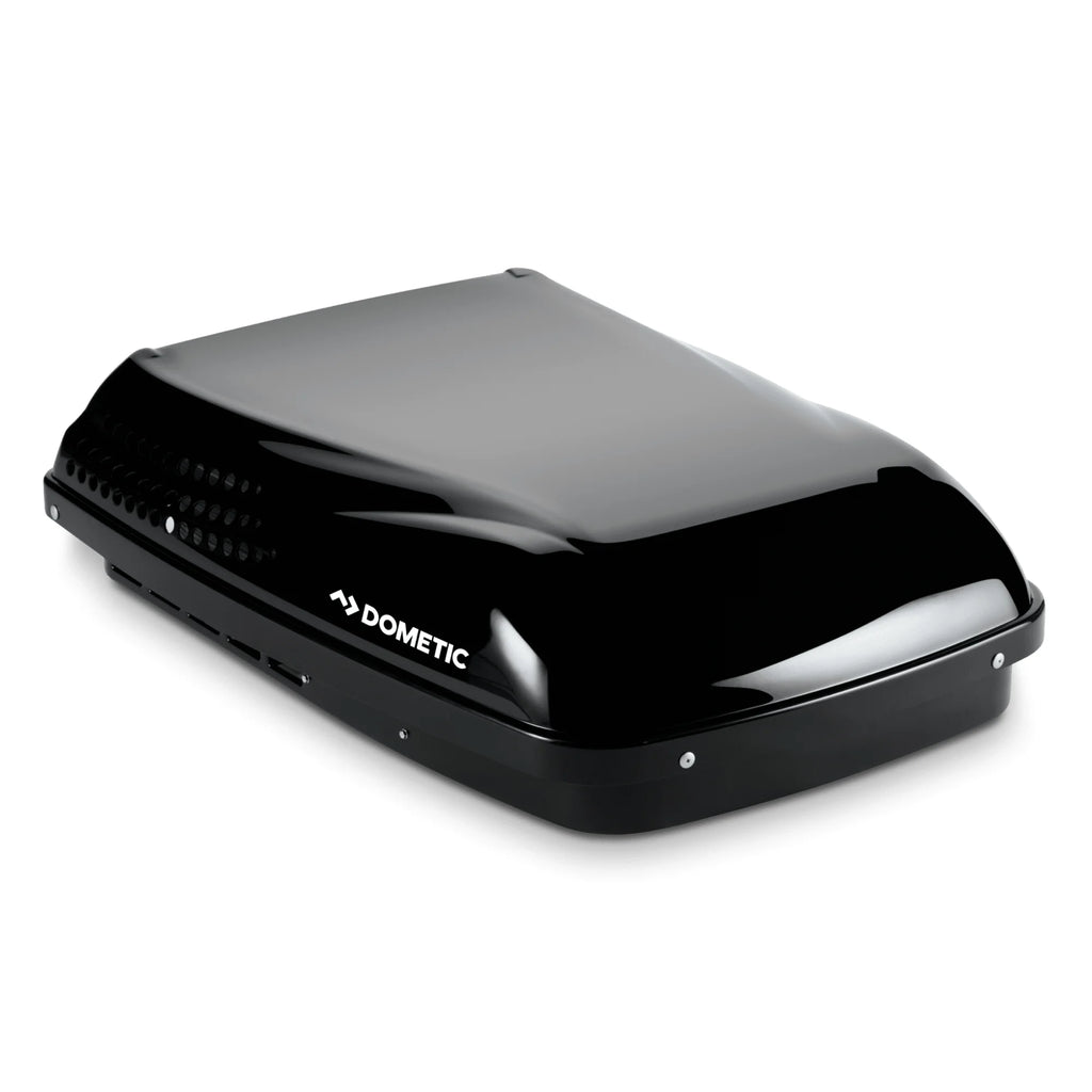Dometic Penguin II Low Profile Rooftop Air Conditioner - Hi Cap 15k BTU AC with Multi-Zone CCC II Control Board - Portable Black Air Conditioner for RVs, Trailers, and Campers