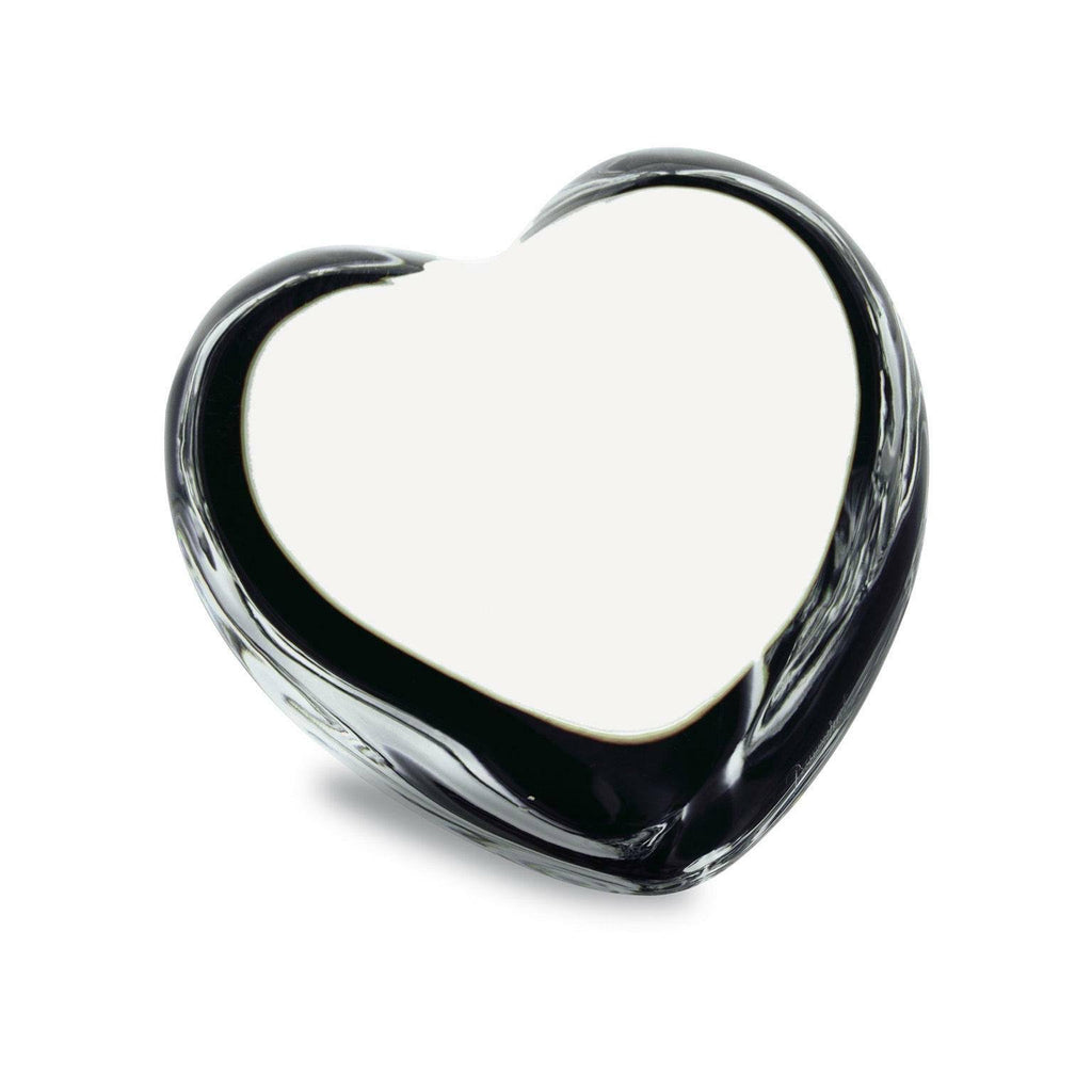 Baccarat Puffed Heart Clear V919