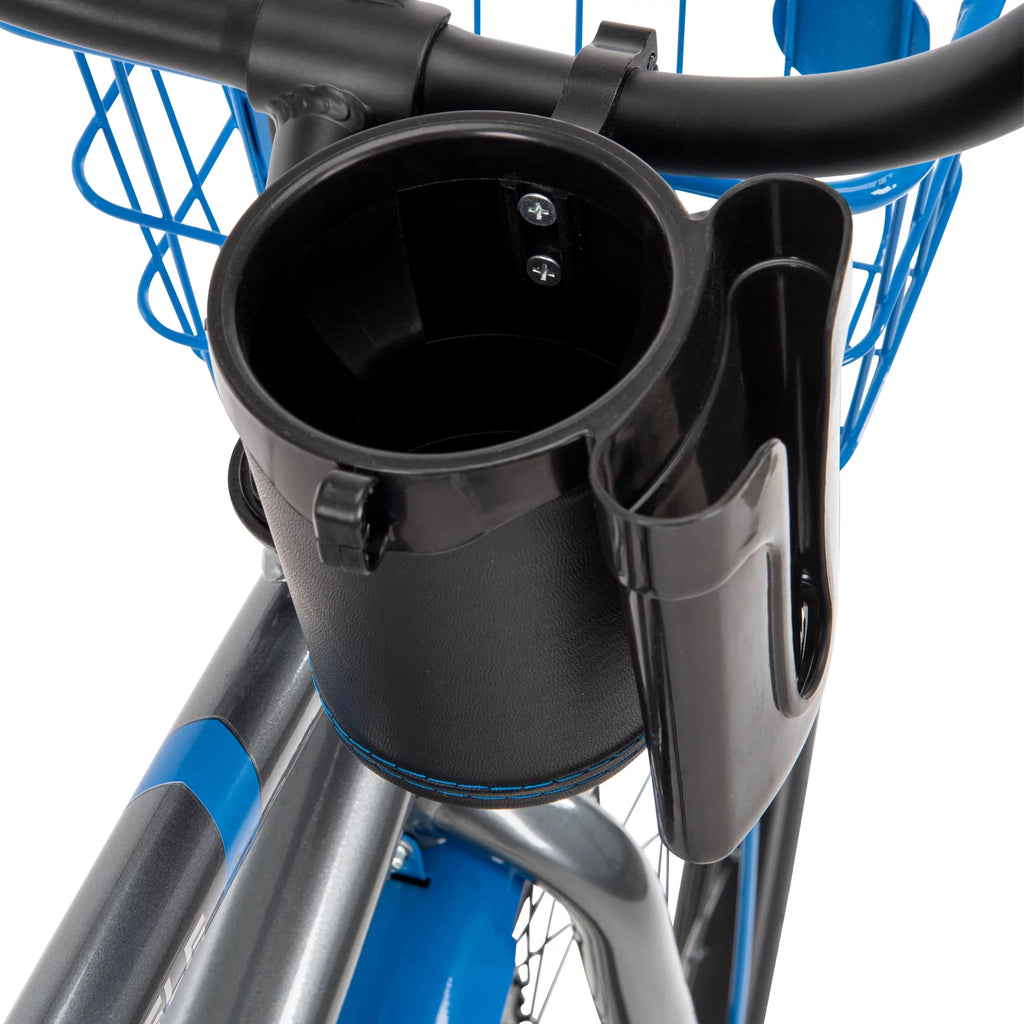 Huffy Carlisle 26-In. Cruiser Bicycle for Men, Gray and Blue R789