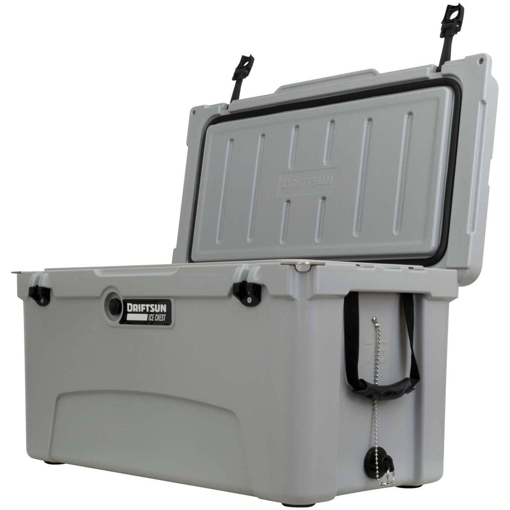 Driftsun 75 Quart Performance Ice Chest Cooler Grey T187