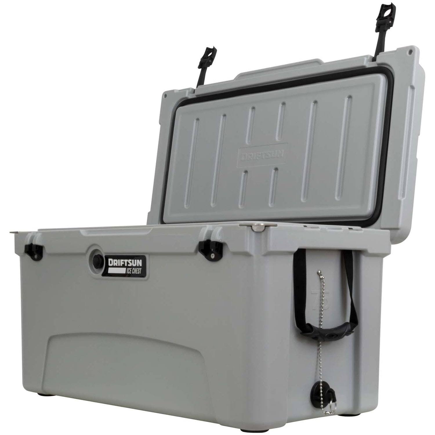 Driftsun 75 Quart Performance Ice Chest Cooler Grey T187