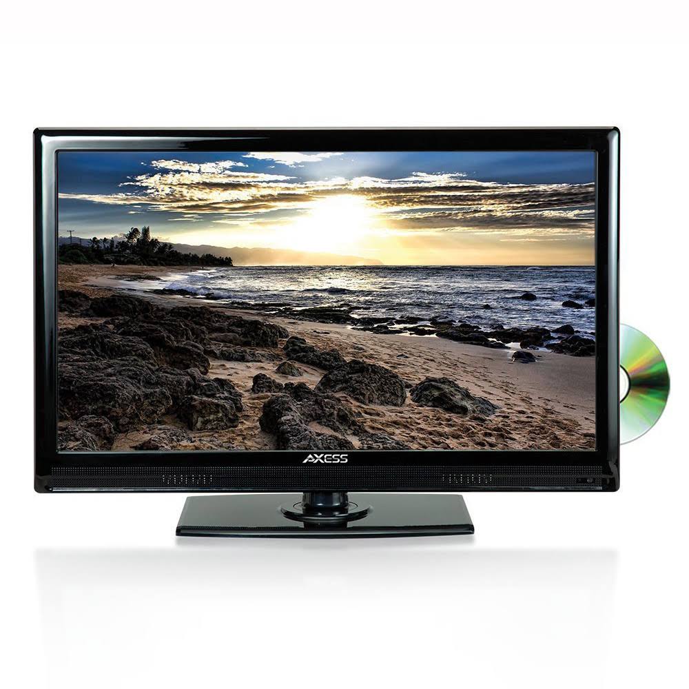 AXESS TVD1801-24 24x22 LED TV with DVD Player 1080p H2173