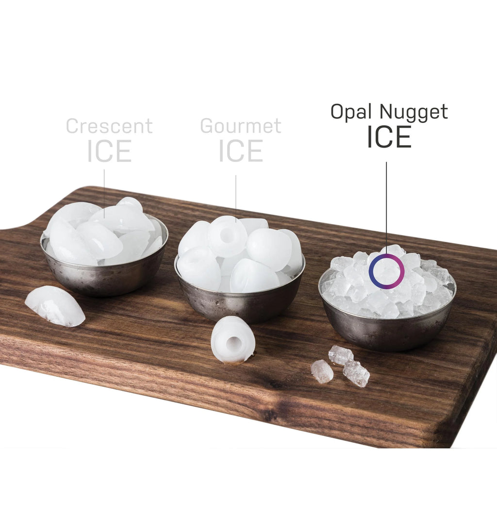 GE Profile Opal 2.0 Countertop Nugget Ice Maker with Side Tank, Stainless Steel Q7669
