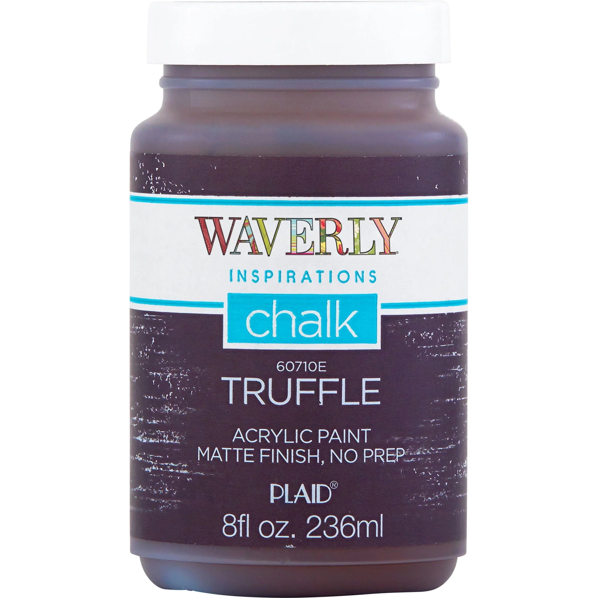Waverly Inspirations Chalk Paint, Ultra Matte, White, 8 fl oz N9170