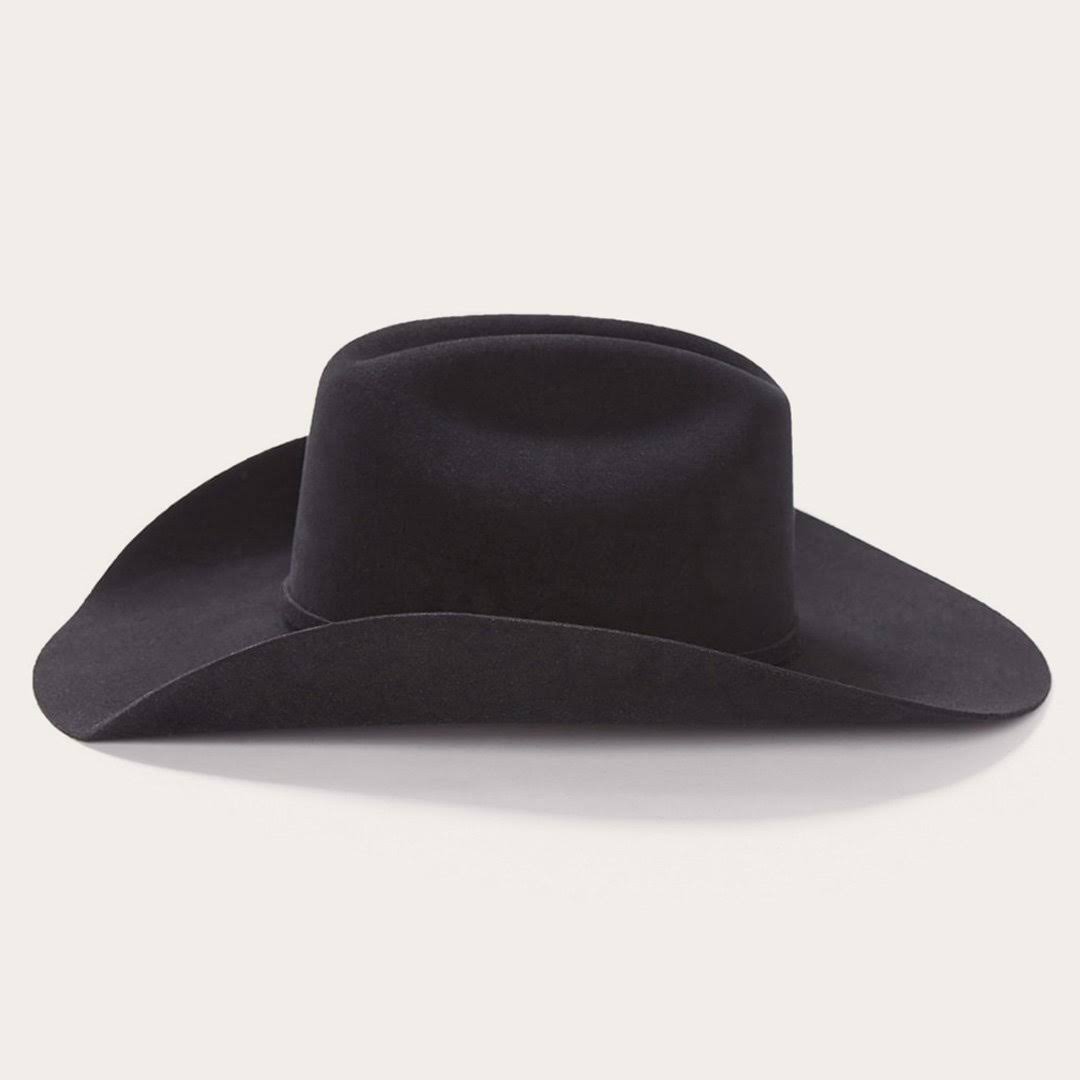 Stetson 94 Corral 4X Buffalo Fur Hat - Black S755