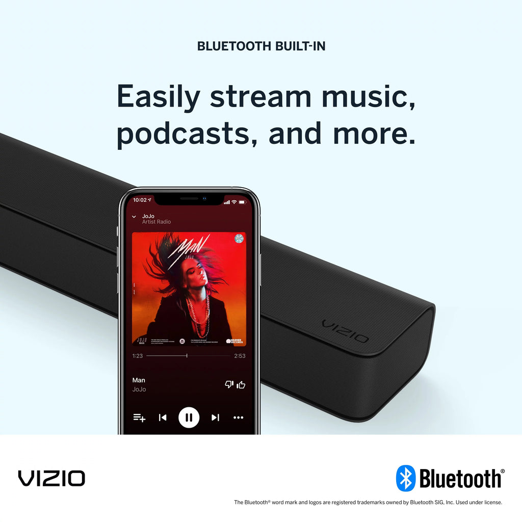 VIZIO V-Series 5.1 Sound Bar with DTS Virtual:X and Bluetooth B79742
