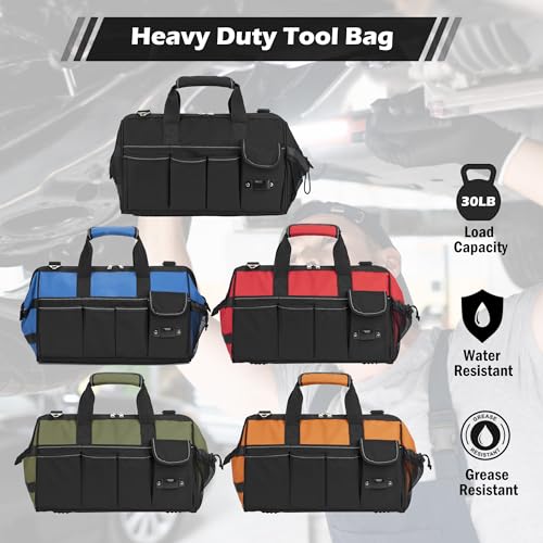 Heavy Duty 15 Inch Portable Tool Bag with Adjustable Shoulder Strap P216208