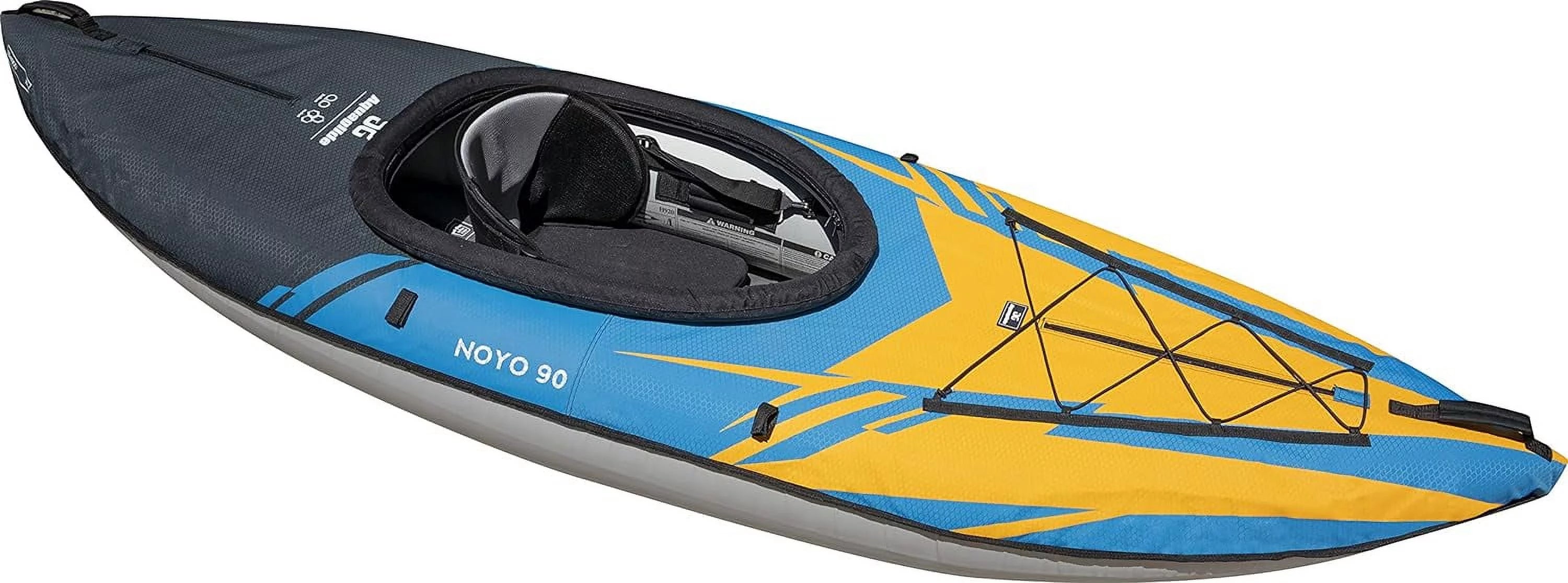 Open Box Aquaglide Noyo 90 Inflatable Kayak 1 Person Touring Kayak with Cover - NOYO90