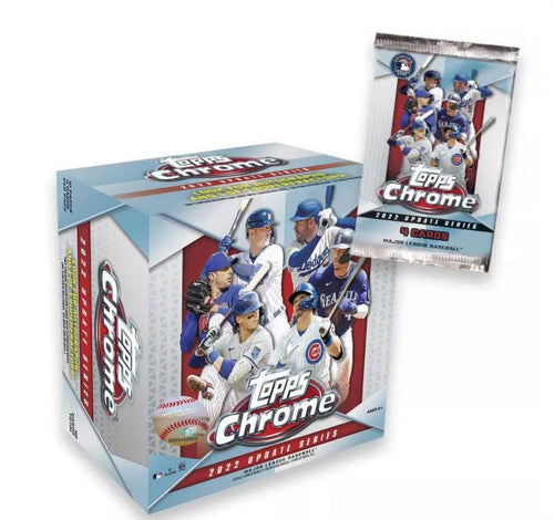 2022 Topps MLB Chrome Update Baseball Trading Card Mega Box T667