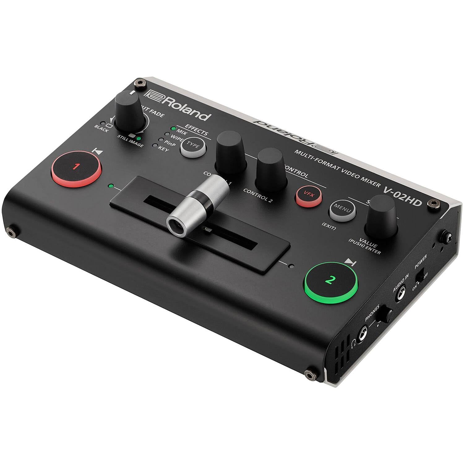 Roland V-02HD PAC1 Video Mixer Bundle - Megean