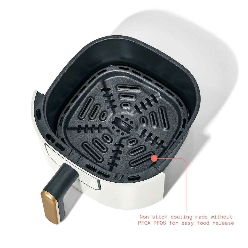 Beautiful 3 Qt Air Fryer with TurboCrisp Technology, White Icing by Drew Barrymore Q37808