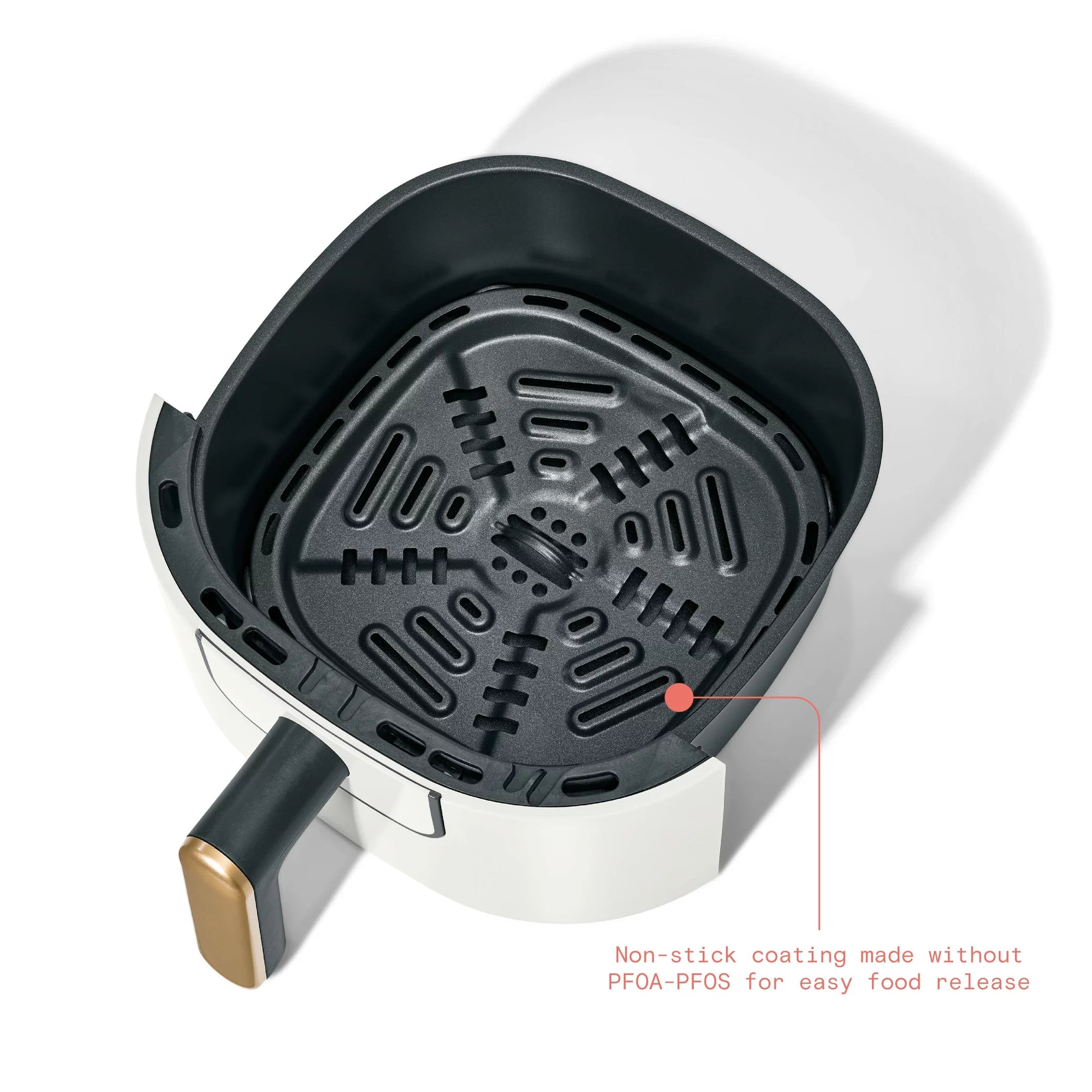 Beautiful 3 Qt Air Fryer with TurboCrisp Technology, White Icing by Drew Barrymore Q37808
