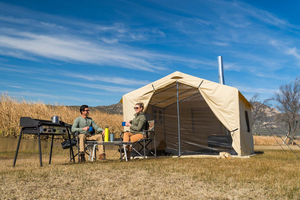 Ozark Trail 6-Person North Fork Wall Tent with Stove Jack M932984