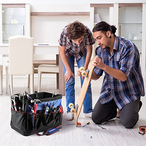 WORKPRO 18 Inch Tool Bag with Waterproof Molded Base Z683768