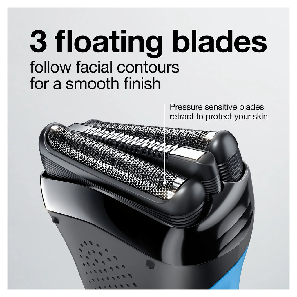 Braun Series 3 310s Rechargeable Wet Dry Electric Shaver O62765