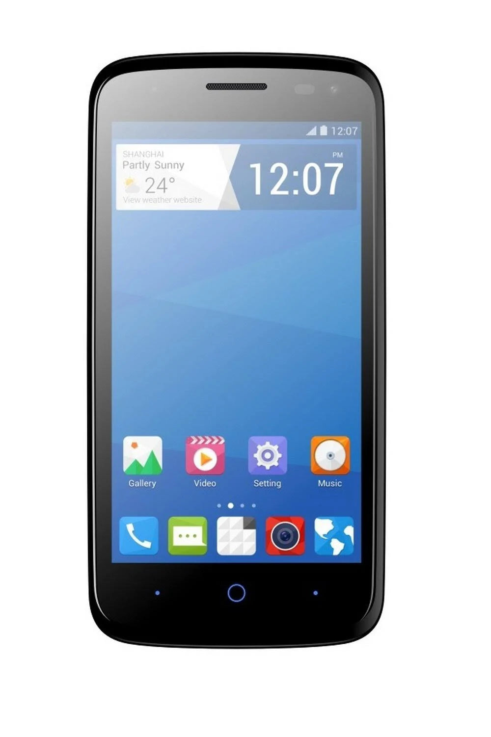 ZTE Blade A430 Black 8GB 8.0MP 4.5x22 inch Factory Unlocked 4G/LTE Cell Phone