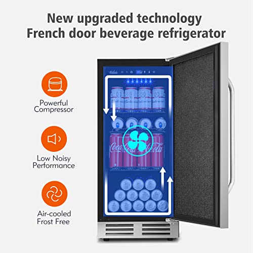 Electric Humidor Cabinet 35L with Digital LED Screen and Humidity Control C6096
