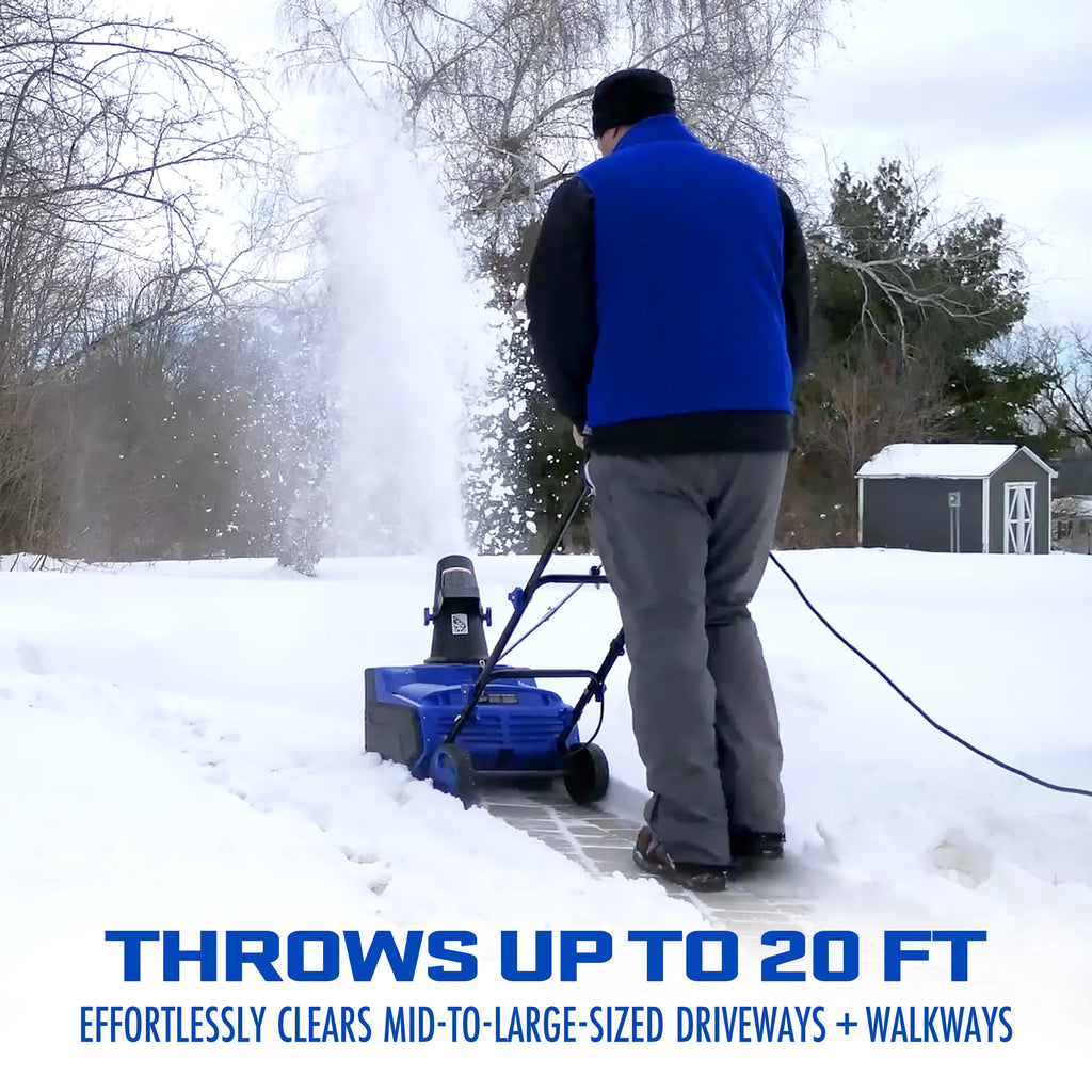 Snow Joe 18-inch Electric Single-Stage Snow Blower, 13-Amp F55462