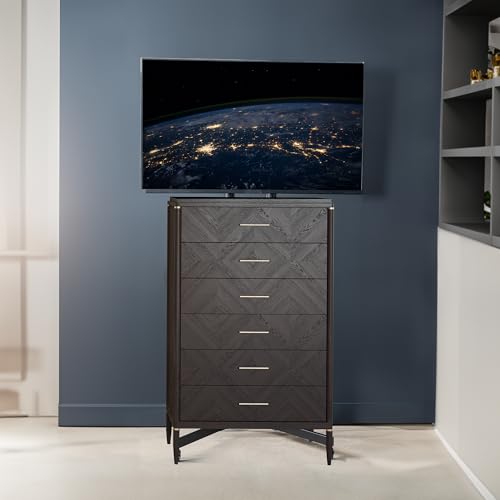 VIVO Mobile TV Cart for 32-83 inch Screens, Rolling Stand with Locking Wheels, Black F79048