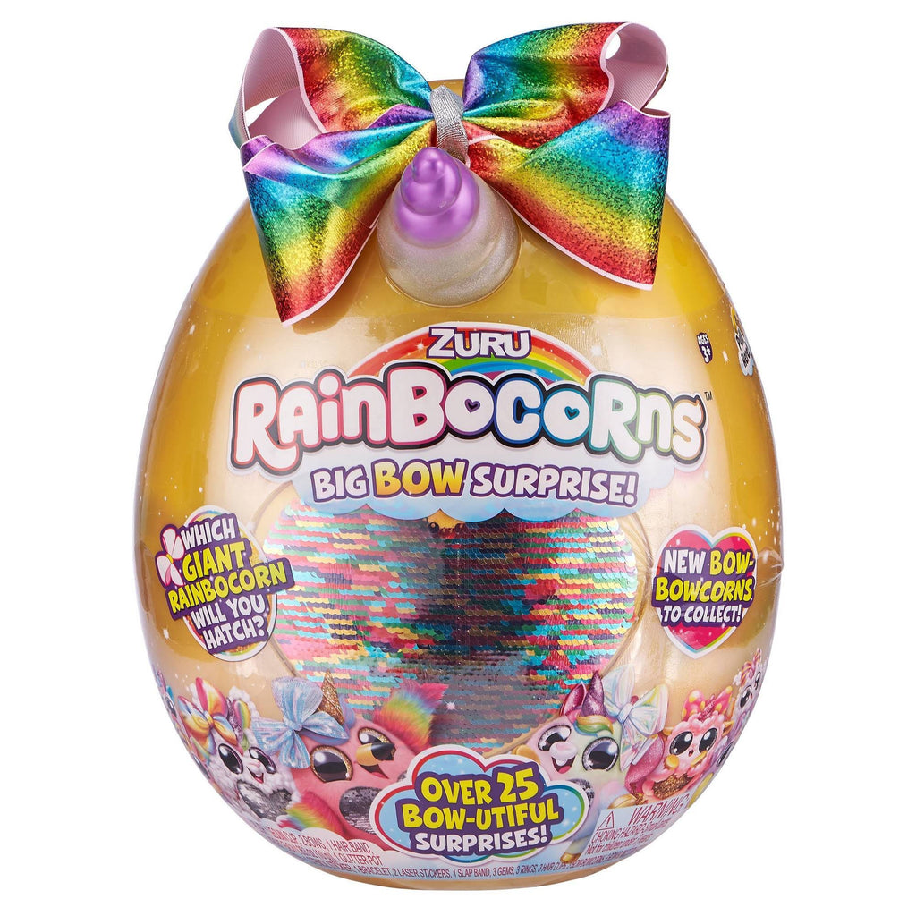 Rainbocorns Big Bow Surprise Egg with Over 25 Surprises Y1358
