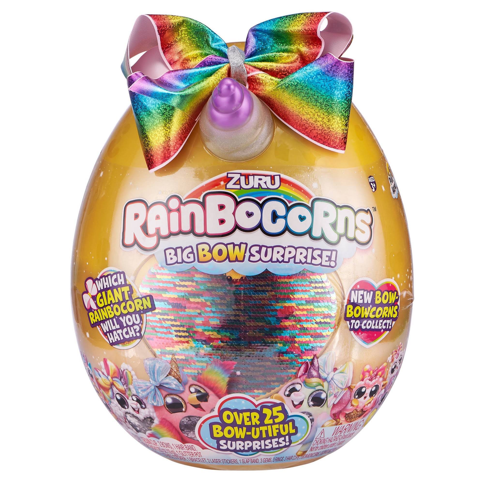 Rainbocorns Big Bow Surprise Egg with Over 25 Surprises Y1358