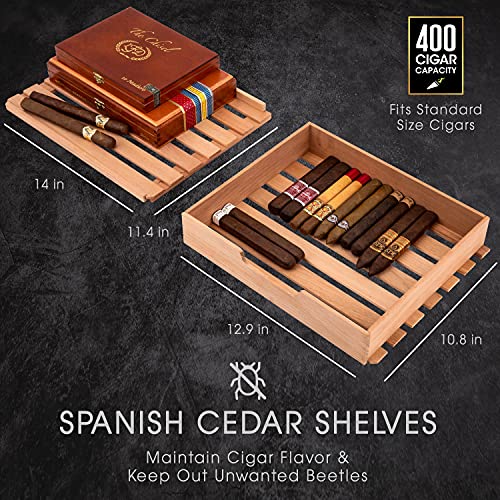 SCHMÉCKÉ 250 Cigar Cooler Humidor with Cooling, Heating & Humidity Control N533588