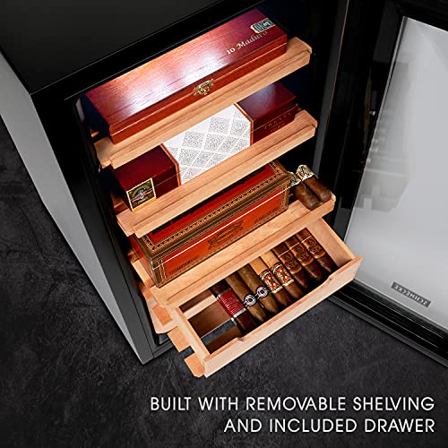 SCHMÉCKÉ 250 Cigar Cooler Humidor with Cooling, Heating & Humidity Control N533588