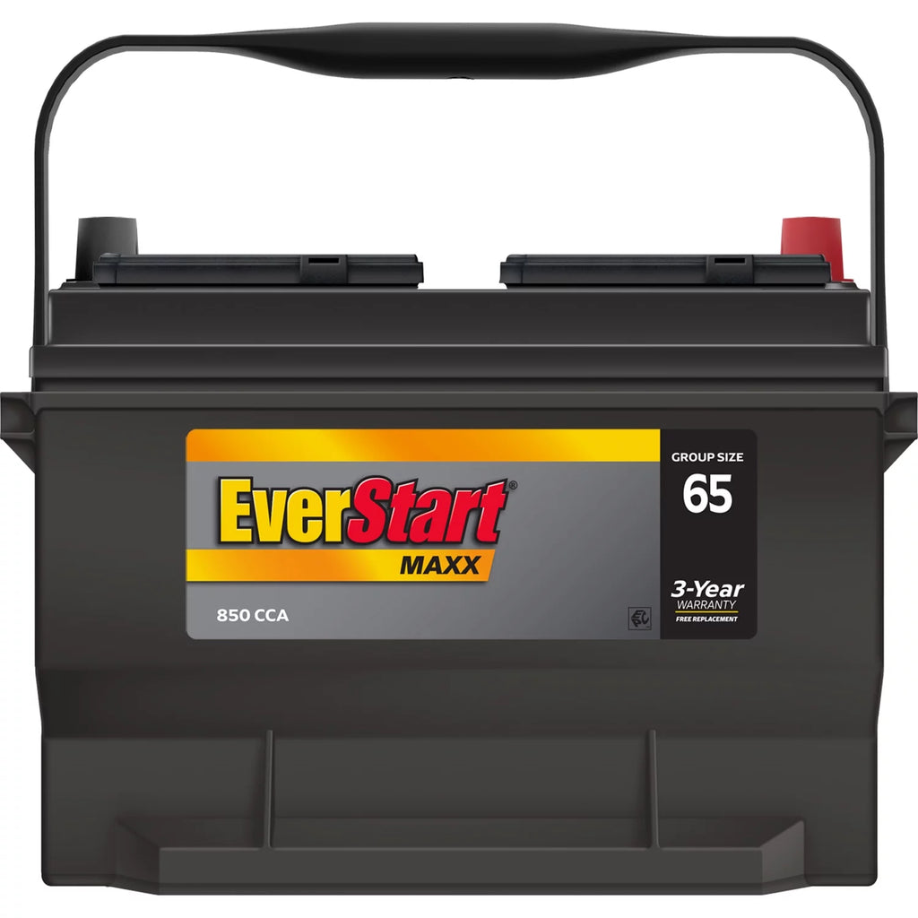 EverStart Maxx Lead Acid Automotive Battery Group Size 65 12V 850 CCA K279