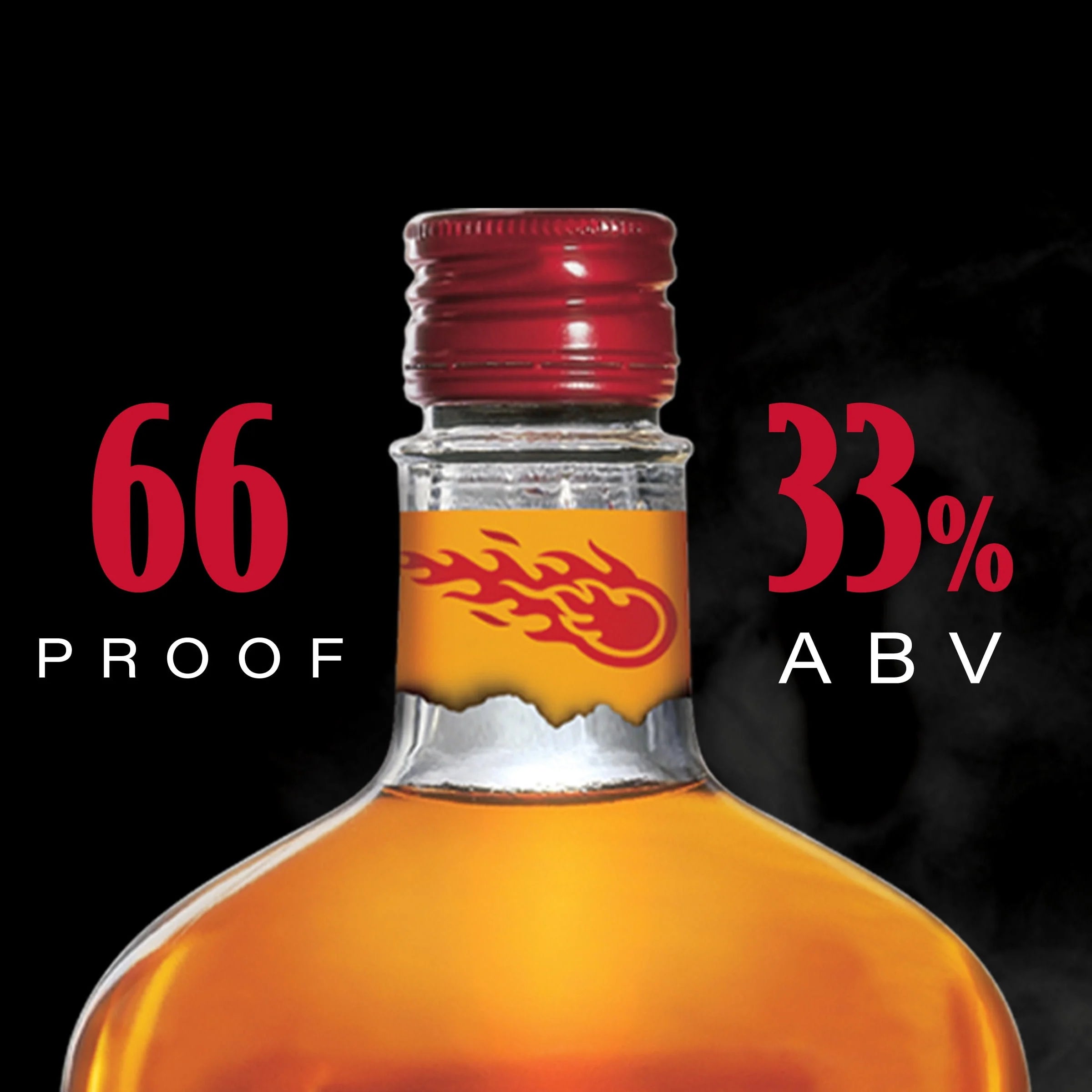 Fireball Cinnamon Whiskey, 750ml, 33% Alcohol S948953